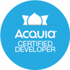 Acquia Certified Developer Badge