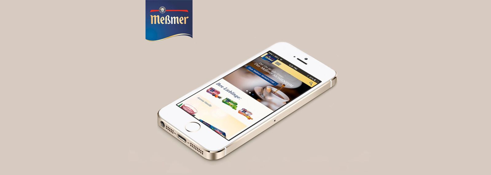 Meßmer mobile auf einem Smartphone Meßmer mobile auf einem Smartphone
