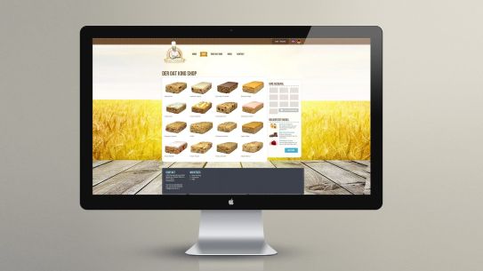 Screenshot der neuen Webseite unseres Kunden Oat King auf Desktop Screenshot der neuen Webseite unseres Kunden Oat King auf Desktop