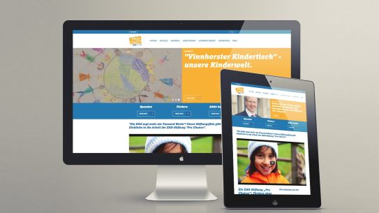 Screenshot der neuen Webseite unseres Kunden ZAG-Stiftung "Pro Chance" Screenshot der neuen Webseite unseres Kunden ZAG-Stiftung "Pro Chance"