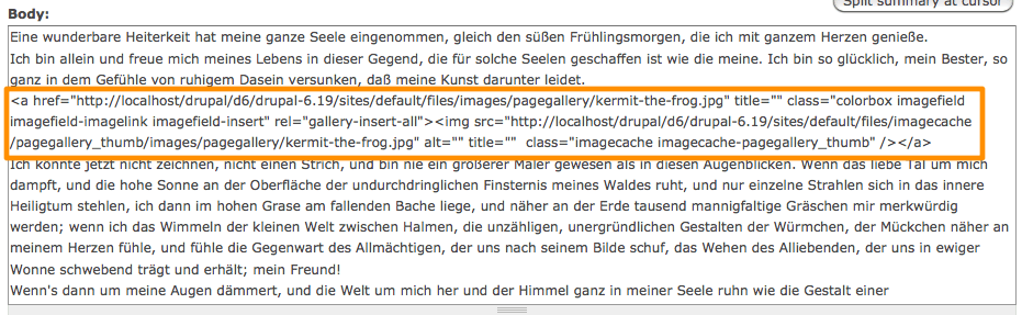 Galerie erstellen Bild 2