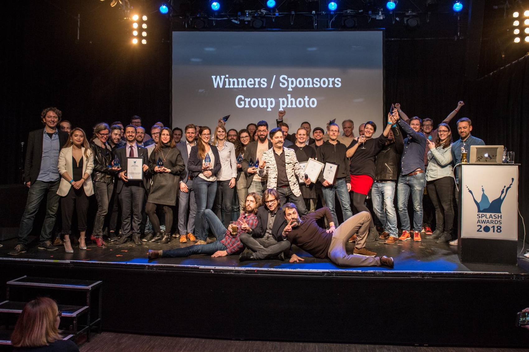 Gruppenfoto Splash Award