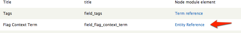 node type