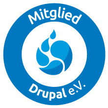 Drupal e. V. Mitglied (Badge)