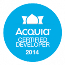 Acquia Certified Developer Badge