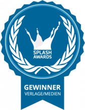 Splash Awards - Gewinner Verlage/Medien Badge